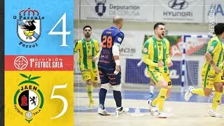 RESUMEN | O Parrulo Ferrol FS 4-5 Jaén Paraíso Interior FS | JORNADA 16