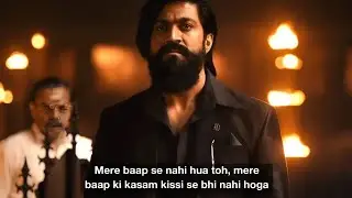 Powerful people make places powerful 😈😈| kgf chapter 2