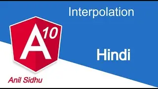 Angular 10 Hindi tutorial #5 Interpolation | double curly braces