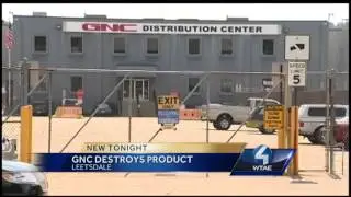 GNC destroys products to settle complaint
