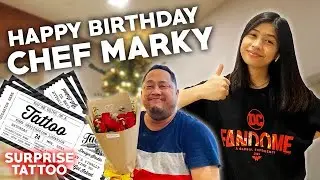 Chef Marky's Birthday (surprise tattoo yarn haha) |Chelseah Hilary