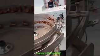 our company produce cnc lathe machine CK0640, with automatic part loader,and Vibrating plate.