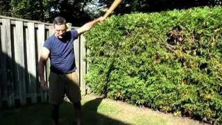 Baseball Bat Exercises--Indian Club Style.MOV