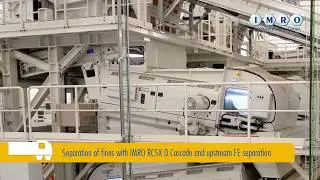 Incinerator bottom ash (IBA) fines recycling with IMRO eddy current separators RCSX-D