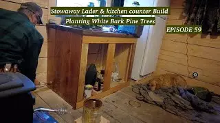 Building A Rustic Wood Kitchen Counter. / Ep.59 - Pt.19
