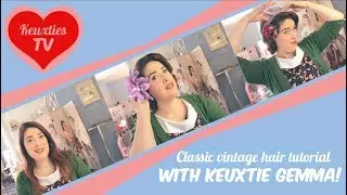 Classic Everyday Vintage Hair Tutorial - With Keuxtie Gemma