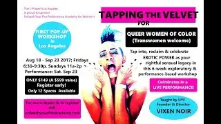 Tapping The Velvet - Promo Video (Aug-Sep 2017)