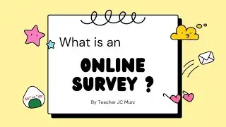 WHAT IS AN ONLINE SURVEY? | TYPEFORM , SURVEYMONKEY, GOOGLE FORMS | JC MURZ