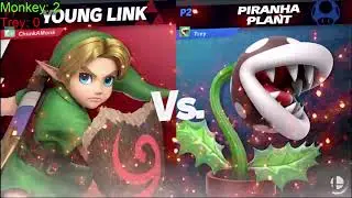 Elite Smash and Viewer Battles with Young Link (Tournament Training)