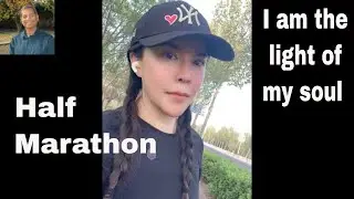 Alice's 10 km run with I am the light of my soul #shorts #shortsfeed #shortsvideo #shortsyoutube