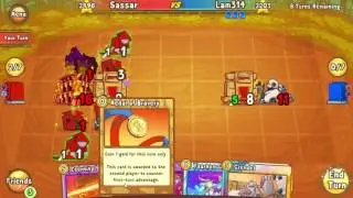 An EPIC Endgame(!) TC Sassar Show VS Lam314! | Cards and Castles