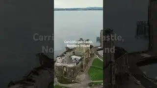 Carrickfergus Castle, Northern Ireland Short Drone