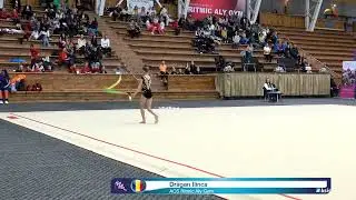 Drăgan  Ilinca ACS Ritmic Aly Gym Junioare III Ribbon CN Junioare II III IV   2025
