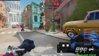 GetQuakedOn DOOMFIST OVERWATCH SEASON 25 TOP 500 GAMEPLAY