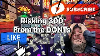 Bubble Craps session 1 of 30. Betting 300 to win 200! #craps #casino #gamble #live #letsgo 