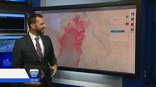 Park Fire: Fire perimeter