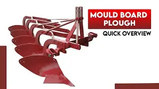 Mould Board Plough | Deep Tillage Farming Tool | Afmah AgriTech