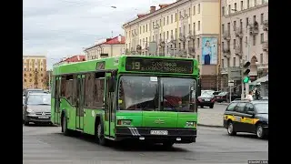 Информатор автобусного маршрута №19 г.Минск (Вариант 1)
