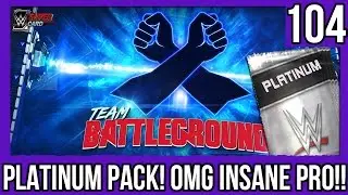 PLATINUM PACK REWARDS! INSANE PRO!! WWE SUPERCARD S3 #104