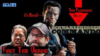 Commando (1985) 2 Filmmakers react! First Time Viewing! 80's cheese on Maximum!
