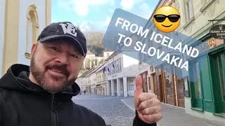 From Iceland to Slovakia! Part 1 🇸🇰 This town surprised me! Trenč&iacute;n, gem of Slovak countryside!