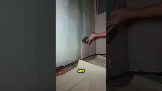 Satisfying Wall Repair Using Putty Knife | Smooth Plaster Fix in Seconds!