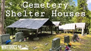 I Found Cemetery Shelter Houses In The Woods