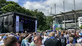 Abschlach beim HSV Volksparkfestival 2025 | Willkommen zu Hause