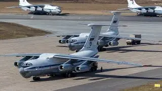 AVI&Otilde;ES RUSSOS ATERRIZAM NA IT&Aacute;LIA.