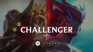 KR Challenger match 999: Super Jhin vs Super Yone