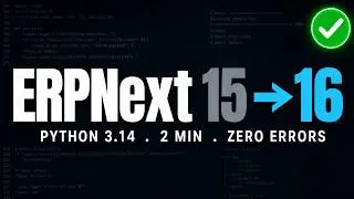 I upgraded ERPNext 15 to 16 on the official Docker image: here's what actually happened