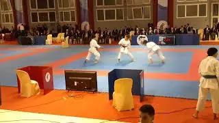 finale karaté kata uskemmouda championnat d'Afrique zone Nord  à Tunis 2020
