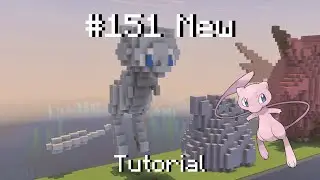НОВОЕ Как построить Покемона Мью в Minecraft (Руководство)