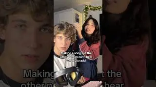 Making a Song but the Other Person Can&rsquo;t Hear What You Add #shorts #music #singing