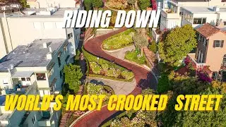 Riding Down the WORLD'S MOST CROOKED STREET!!!