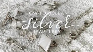 HOW I CLEAN TIFFANY & CO SILVER AND OTHER JEWELLERY | Easily remove tarnish on AG925 silver at home