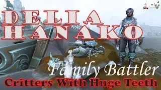 Family Battler Trainer Delia Hanako and Critters With Huge Teeth Strategy