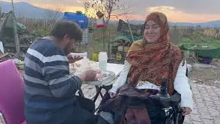 DÜN HAVA GÜZELDİ DIŞARIDA YEMEK YEDİK 