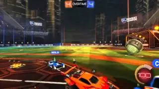 Rocket League Clutch win in overtime