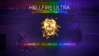 PLAYING ROCKET LEAGUE WITH THE *NEW* HELLFIRE ULTRA GOAL EXPLOSION!