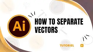 How to separate vectors in Illustrator