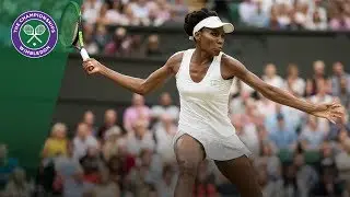 Venus Williams v Jelena Ostapenko highlights - Wimbledon 2017 quarter-final