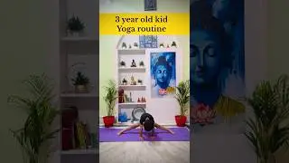 3 year old kid yoga routine. #yoga #yogaforkids #yogaforlife #kidsyoga #kidsyogafun #yogafun #viral