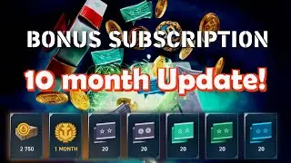 Bonus Subscription After 10 months | World of Warships Legends