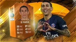 FIFA 18 MOTM Di Maria Review - 87 MOTM Angel Di Maria Player Review - Fifa 18 Ultimate Team