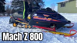 We Ripped Our Mach Z 800 Triple After Sitting For Years (IT'S FAST)