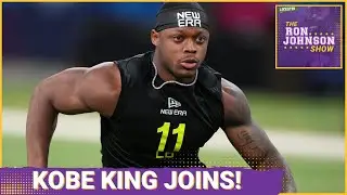 Putting Minnesota Vikings DRAFT PICK Kobe King AND His Family On the HOT SEAT | The Ron Johnson Show