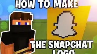 How To Make The Snapchat Logo In Minecraft 