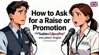 How to Ask for a Raise or Promotion | English Conversation Practice for Workplace Success