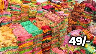 The Best and Cheapest Sarees | Surat Saree Wholesale Market | Top Saree Manufacturer | Bulk Order